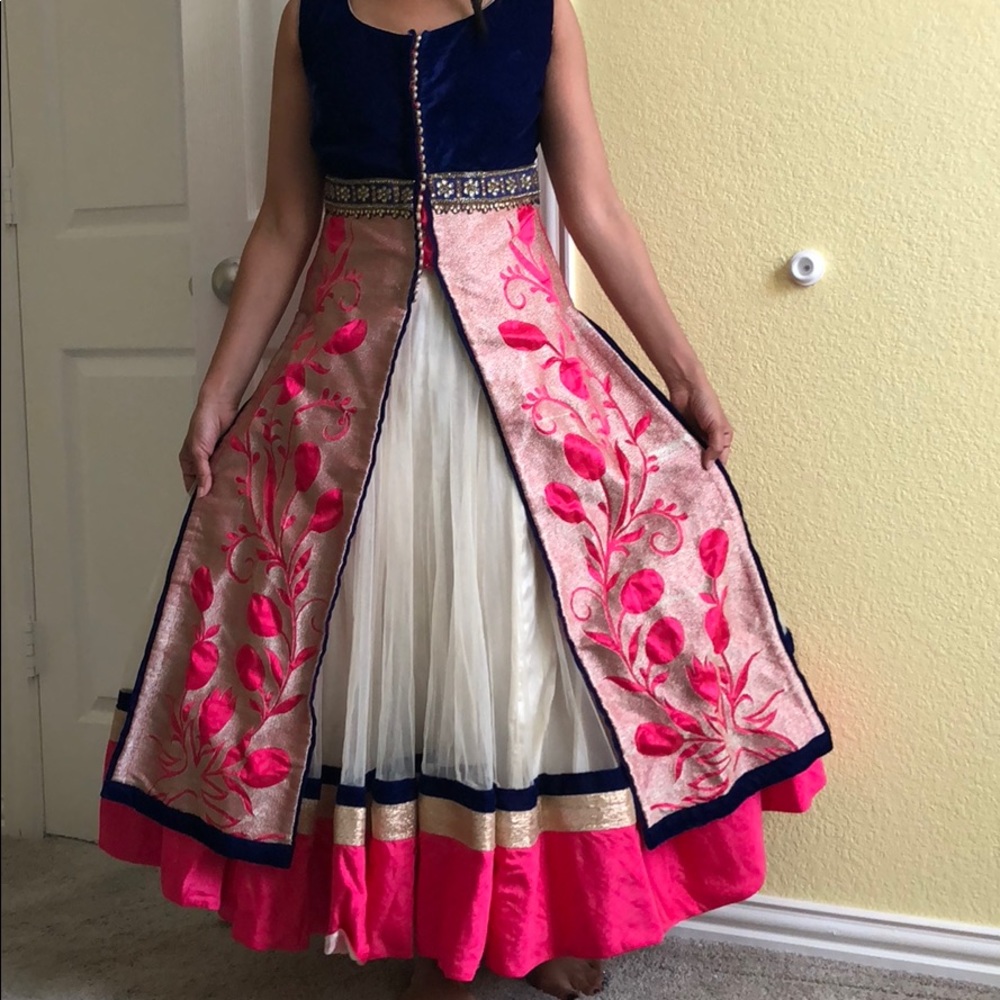 Anarkali with Vest